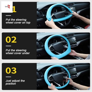 Vỏ vô lăng silicon chống trượt để bảo vệ ô tô