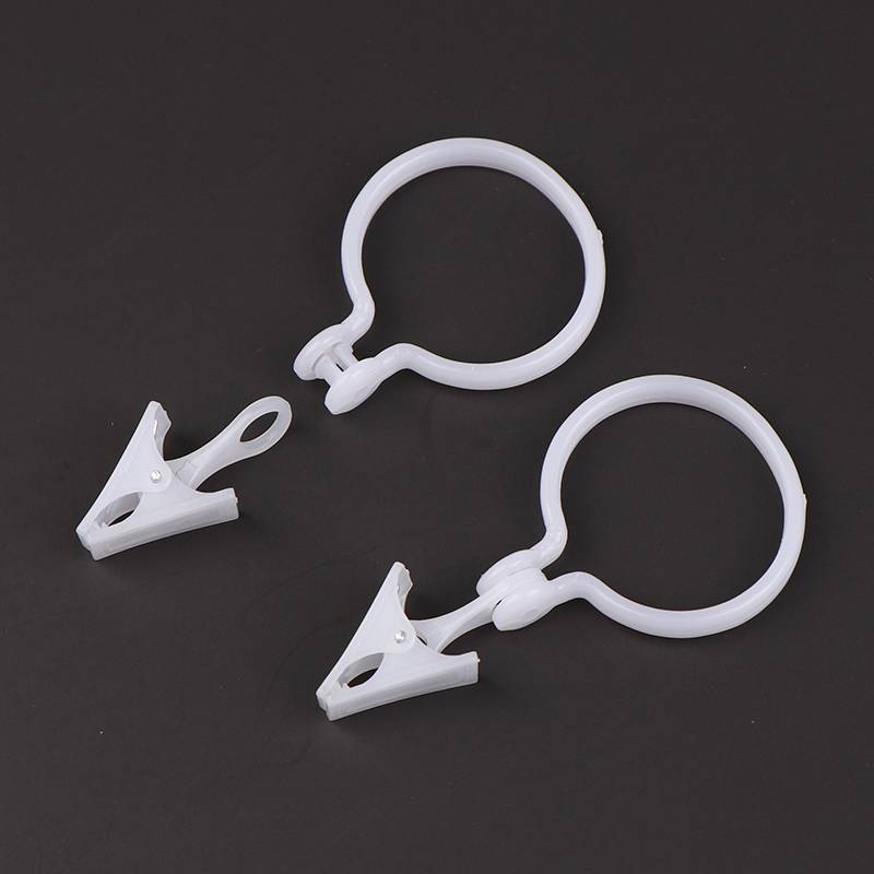 Phu 10 cái kẹp khóa rèm bằng nhựa khóa Cà Vạt Rèm trắng phụ kiện rèm tự làm đồ dùng gia đình VN