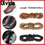 Dây buộc dây bốt OLVIDO, 70 / 80 / 90 / 100cm Nam Nữ Sáp dây giày, Phụ kiện giày tròn màu Giày thể thao