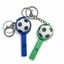 QEARY Bóng Thể Thao Clicker, Mô Phỏng Nhựa 3D In Clicker Bóng Móc Khóa, Túi Mặt Dây Chuyền Ngộ nghĩnh Bóng Đá Mini Cảm Giác Clicker Đồ Chơi Tặng