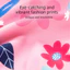Mũ bơi VVDZA, Mũ bơi in hình hoạt hình bằng vải Polyester, Mũ bơi trẻ em có độ đàn hồi cao hoạt hình
