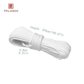 HILABEE Bền Polypropylene Sân Dù Dây 12ft Dây Thay Thế Cho Bãi Biển Sân Ban Công Bóng