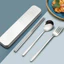Bộ Đũa Inox Phong Cách Hàn Quốc Bộ Đồ Ăn Đa Năng Di Động