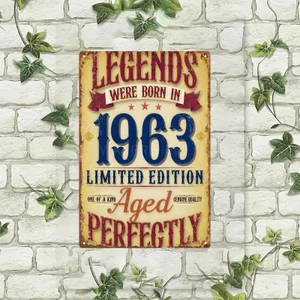 CIFbuy Vintage Kim Loại Ký Retro Nghệ Thuật Treo Tường Cho Quán Rượu Người Hang Trang Trí