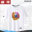 AdventureTime Phiêu Lưu Thời Gian Cho Bé AdventureTime Laopi Po Hàng Hóa Cotton Nguyên Chất Cổ Tròn Tay Ngắn Nửa Tay Áo Thun