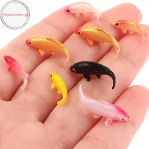 Hodou 5 Chiếc Nhà Búp Bê Mô Hình Thu Nhỏ Cá Chép Mô Phỏng Động Vật Cho Trẻ Em Đồ Chơi DIY Trang Trí Cá Vàng Các Bức Tượng Nhỏ Trang Trí Nhà VN