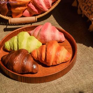 Đồ chơi Squishy Croissant CURBANFABLE, Bàn tay tăng chậm Thư giãn Bánh mì nhân tạo giả, Trẻ em Pinch Dính Mô phỏng thực phẩm Đồ chơi phục hồi mềm Sinh nhật