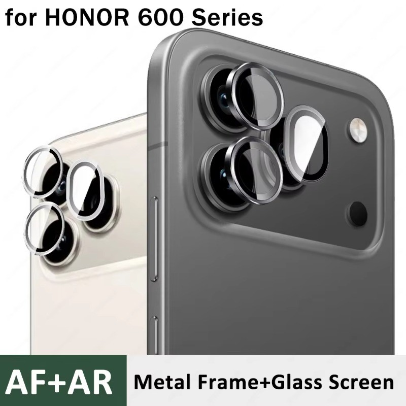 Dành Cho Honor 600 Pro Điện Thoại Camera Bảo Vệ Ống Kính Vòng Dành Cho Honor 600Pro Honor600Pro Hợp Kim Nhôm Bảo Vệ Kính Cường Lực Ống Kính Phim