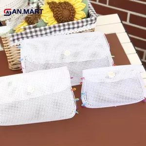 AN.MART Phụ Trợ Dệt Lưới Nhựa Bộ Dệt Túi Đeo Vai Lưới Nhựa Vải May Chất Liệu Dệt Cho DIY Làm Túi Dệt VN
