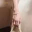 PNPIA- Thời Trang Tính Khí Pha Lê Nơ Pendent Charm Vòng Tay Lắc Tay Cho Nữ Hợp Thời Trang Trang Trang Sức Quà Tặng Đảng
