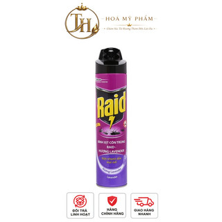 Bình xịt diệt côn trùng Raid 520ml chính hãng