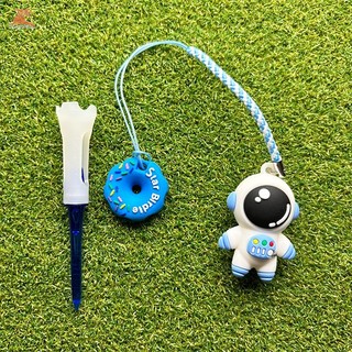 Áo thun chơi gôn phi hành gia hoạt hình - 83mm có dây chống mất và bóng gai