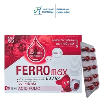 🌿🌹🌿 Bổ Máu Ferromax Hỗ Trợ Tăng Khả Năng Tạo Máu, Giúp Giảm Thiếu Máu Do Thiếu Sót 🌿🌹🌿