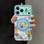 Ốp lưng iPhone cá hề có đế xoay và trái tim ở cạnh bên iP - 11/12/13/14/15/16/17/Plus/Air/Pro/Max