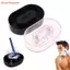 Máy rửa đầu dao cạo FAVORITEGOODS, Không có pin Máy rửa sạch hiệu quả cao, Máy cạo râu tiết kiệm nước bằng nhựa cầm tay Máy cạo râu đứng Phụ kiện dao cạo râu