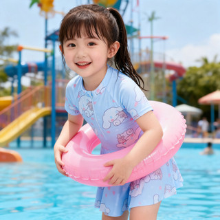 Đồ bơi bé gái dáng váy - Họa tiết hoạt hình xinh xắn, co giãn nhanh khô mặc đi biển hè
