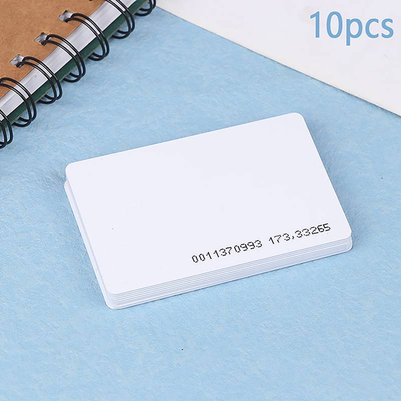 TVKR 10 chiếc TK4100 125kHz Thẻ RFID tiệm cận cho kiểm soát truy cập và chấm công