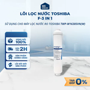 Lõi Lọc Nước Toshiba F-3 In 1 - Hàng Chính Hãng