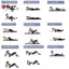 CMinYP 3 Kích Cỡ Bla Yoga Con Lăn Xốp 30 / 45 / 60 CM Thiết Bị Tập Thể Dục Massage Con Lăn Vinh Quang