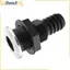 Phụ kiện đầu nối ống, Đầu nối ống xuyên ống màu đen 20 mm, Lắp ống nước bơm nhựa chất lượng cao cho thuyền thoát nước du thuyền