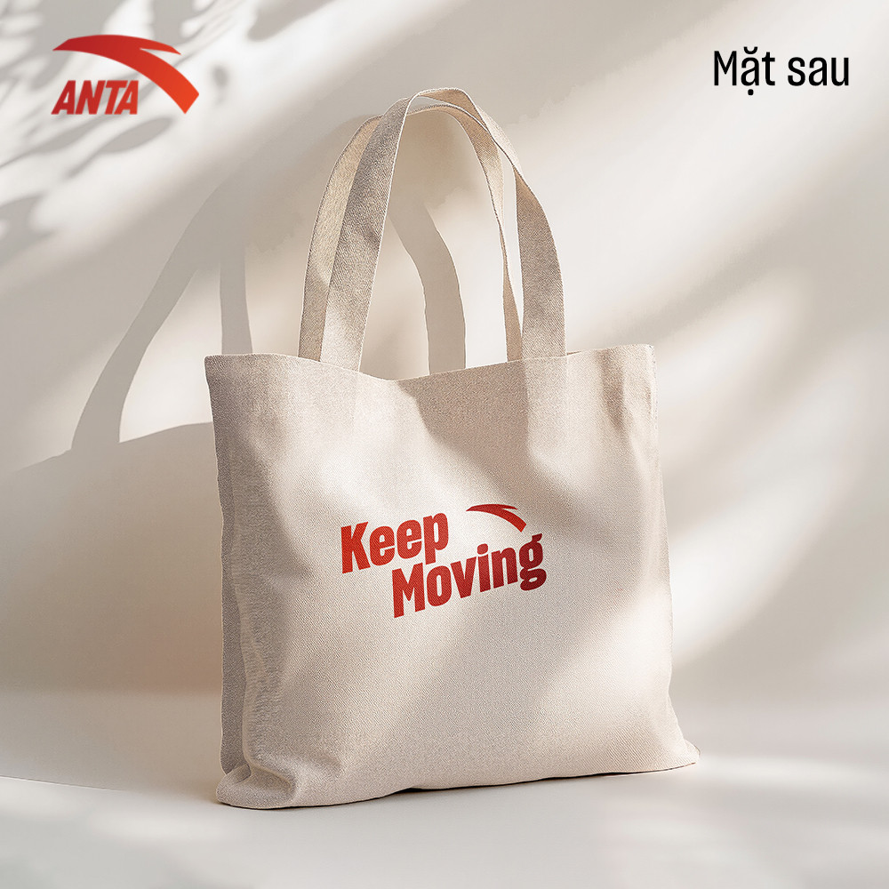 [QUÀ TẶNG KHÔNG BÁN] Túi Tote Canval ANTA U2A000075