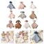 Yoo Animal Móc Chăn Cho Bé An Ninh Cotton Mềm Mại Đồ Chơi Thoải Mái Đa Năng