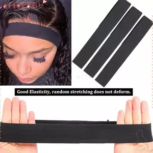 Dây buộc tóc giả AFTEROF cho các cạnh, Dây buộc tóc giả ren Nylon dính ma thuật, Băng đô co giãn có thể điều chỉnh Dây buộc tóc giả