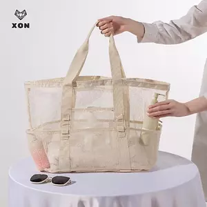 Túi đi biển cầm tay Dung tích lớn Đồ bơi du lịch Sắp xếp lưu trữ Bơi di động [Mina]