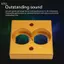 Apill Loa Zopsc HiFi Ổ Cắm Điện Hợp Kim Nhôm Nhà Ga Có Thiết Kế Mũi Khoan Phía Sau Để Dễ Dàng Lắp Đặt Màu Vàng