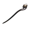 WHX-Ebony Kẹp Tóc Nữ Cổ Hàng Ngày Cuộn Tóc Bằng Gỗ Kẹp Tóc Phụ Kiện Tóc Mới Trung Quốc Kẹp Tóc Hiện Đại Đơn Giản Mũ Đội Đầu
