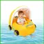 Phao Bể Bơi Trẻ Em Hình Ô Tô Chống Nắng Phao Bơm Hơi Có Vô Lăng Cho Tiệc Bãi Biển Kỳ Nghỉ Nước saixit2vn