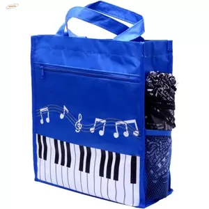 Túi xách phím đàn Piano ZENZON, Túi lưu trữ tạp hóa sáng tạo bền bỉ, Túi Tote tái sử dụng chắc chắn đầy màu sắc Người đàn ông