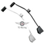 Cần số màu đen , màu trắng raider fi - satria fi - raider satria 2016-2020