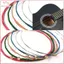 THÊM Một Bộ 6 Dây Màu Sắc Cầu Vồng Nhiều Màu Sắc Cho Đàn Guitar Acoustic Phụ Kiện BSS