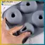 BVY 6 Lỗ Nonsti Silicone Donut Khuôn Khay Nướng Bánh Cấp Thực Phẩm Cho Muffin Cupcake Bánh Mì Sô Cô La Dễ Dàng Phát Hành Nhà.