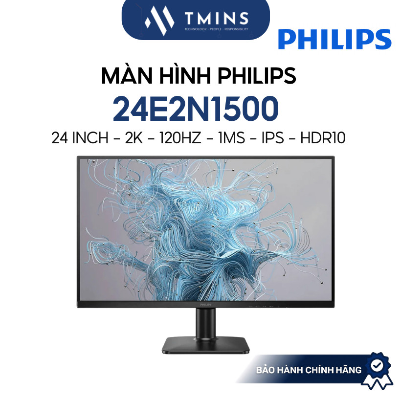 Màn hình Philips 24E2N1500 24 inch, 2K, 120Hz, 1ms, IPS HDR10 - Bảo hành chính hãng 36 Tháng