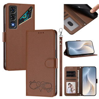 Ốp Da Cao Cấp Cho ZTE Blade A35 A55 A35E Nubia S2 Lite S2R S2E A507ZT A504ZT V80 Max Optus X Pro 2 Ví Lật Sách Bảo Vệ Điện Thoại Có Dây Đeo Thẻ