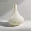Bình hoa in hình AA 3d Bình hoa phong cách hiện đại có hoa văn xoáy Bình trưng bày hoa thẩm mỹ cho phòng khách Trang trí máy tính để bàn VN