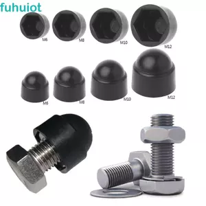 FUHUIOT Nhựa M8 M12 10 Cái Mái vòm hình lục giác bảo vệ