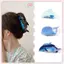 JRP Cá Tính Sáng Tạo Cá Voi Xanh Vuốt Tóc Cho Nữ Bé Gái Hoạt Hình Dễ Thương Đuôi Ngựa Kẹp Tóc Phụ Kiện Tóc Cá Mập Kẹp Quà Tặng JRP