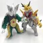 Mô hình đồ chơi quái vật cao su mềm lớn Godzilla Big Skeleton Godzilla Lightning Killer Doll Bellia Red Chiều cao 17cm