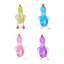 Đồ chơi bóp vịt trong suốt lấp lánh Pluscloth – mini giảm căng thẳng, tăng chậm, hỗ trợ thư giãn và tập trung cho trẻ em, người lớn