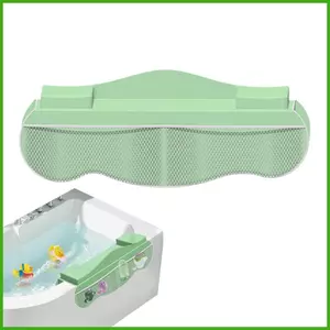 Bồn Tắm Splash Guard Cho Trẻ Em Bồn Tắm Đồ Chơi Khay Đựng 4 Lưới Túi Bồn Tắm Chơi Kệ Diện Tích Cho Đồ Chơi Tắm Bồn Tắm Kệ wipqsvn