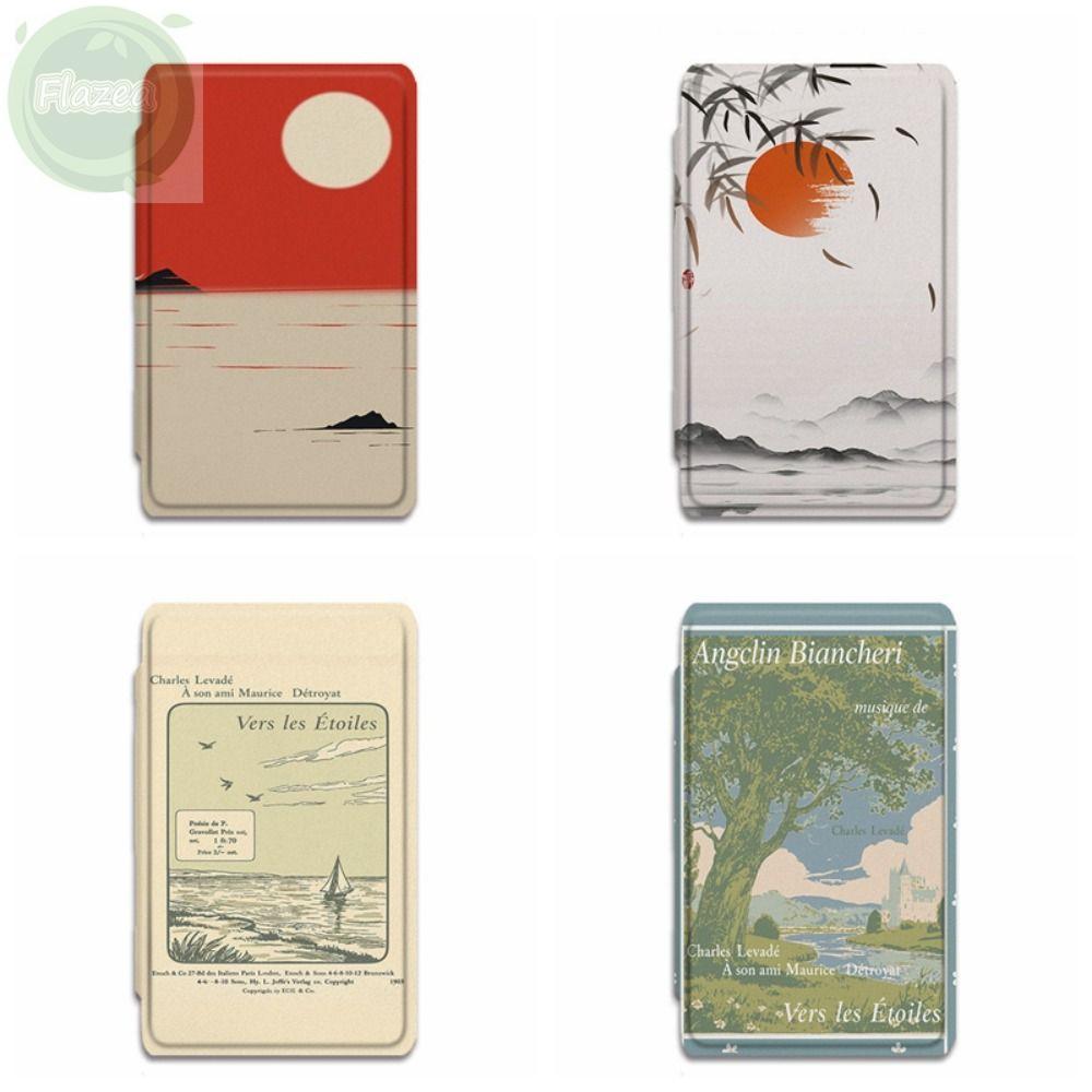 FLAZEA Vỏ bảo vệ từ tính, chống rơi phong cách Nhật Bản, Vỏ Folio chống sốc đầy màu sắc cho XTEINK X4 / X3