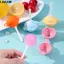 Khuôn Làm Đá Silicon LAKAM, Khuôn Silicon Popsicle Mini DIY, Chất Lượng Tái Sử Dụng Với Nắp Có Thể Tháo Rời Ice Pop Mold Bar