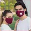 THÊM Mặt nạ bụi PM2.5 chống ô nhiễm Có thể giặt được và tái sử dụng Miếng đệm có thể cắm được Cotton Unisex Du lịch PPE Mặt nạ thoải mái và thoáng khí BSS