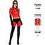 Quần áo Superman Story cos Mr Bộ đồ liền quần dành cho cha mẹ và con cái siêu nhân Halloween
