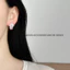Nhỏ Giọt Men Hoa Pha Lê Bông Tai Đá Phiên Bản Hàn Quốc Siêu Nhấp Nháy Lớn Zircon Bông Tai Nhỏ Tinh Tế Thời Trang Phù Hợp Với Nữ