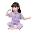 Shop Bộ Đồ Ngủ Trẻ Em Ice Silk Bé Gái Mỏng Điều Hòa Không Khí Phù Hợp Với Bé Gái Ren Hoạt Hình Tay Ngắn Dịch Vụ Gia Đình Hợp Thời Trang