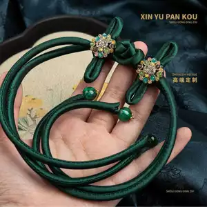 Nút thắt Trung Quốc Phong Cách Trung Quốc Khóa Áo khoác lông thú Nút cố định cao Nút thủ công Phụ kiện phong cách Trung Quốc Bộ đồ dân tộc 6.11